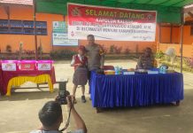 Kunjungi Desa Darit Kapolda Kalbar Ajak Warga Jaga Kamtibmas Daerah