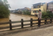 Inisensitas Curah Hujan Tinggi, Debit Air Sungai Menyuke Mulai Naik