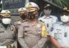 Team Trafic Accudent Analisis Poldasu Olah TKP Kecelakaan Libatkan Bus PMH Kontra dan Bus PMS