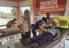 Rutan Kelas IIB Landak Gelar Bakti Sosial Donor Darah Rangkaian Hari Dharma Karya Dhika ke-77