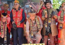 Sekda Ketapang Hadiri Gawai Adat Nosu Minu Podi Sei Mawang