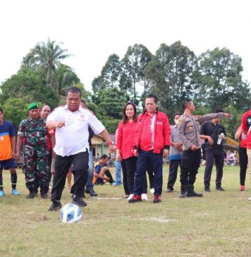 Heri Saman Buka Turnamen Banteng Cup 2022