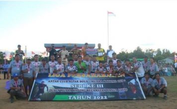 Wabup Ketapang Farhan Harapkan Melalui Turnamen Sepak Bola Lahirkan Atlet Terbaik