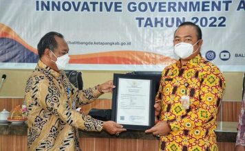 Sekda Harapkan Ketapang Masuk Nominasi Ajang Innovative Government Award Tahun 2022