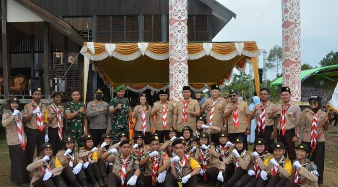 Sekda Ketapang Buka Kegiatan HUT ke-12 Satuan Komunitas Pramuka Peduli Tahun 2022