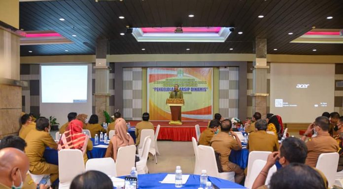 Sekda Ketapang Buka Bimtek Kearsipan