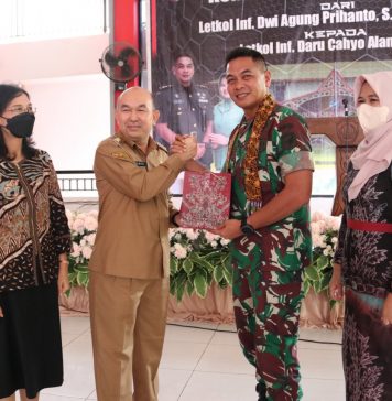 Pisah Sambut Dandim 1201/Mph, Pj Bupati Landak Minta Tetap Jalin Komunikasi dan Sinergitas