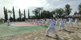 37 Personil Polres Landak Ikuti Ujian Bela Diri Kenaikan Pangkat, Ada Perwira Pertama Hingga Bintara