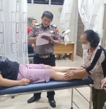 Dua Sepeda Motor Terlibat Lakalantas di Desa Paloan, Pengendara Alami Luka-Luka