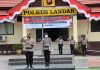 Kapolres Landak Minta Anggota Tingkatkan Kinerja Dalam Laksanakan Tugas