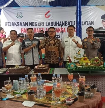 Hari Bhakti Adhyaksa ke 62 Bupati Harapkan Kejari Bekerjasama Dengan Pemkab Bangun Labusel