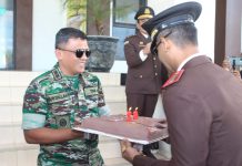 Dandim 0826/Pamekasan Harapakan Sinergisitas Bersama Kejari Tetap Sholid