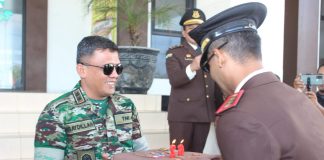 Dandim 0826/Pamekasan Harapakan Sinergisitas Bersama Kejari Tetap Sholid