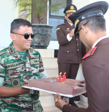 Dandim 0826/Pamekasan Harapakan Sinergisitas Bersama Kejari Tetap Sholid