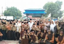 Kunjungi MTS Kotapinang, Wabup Labusel Minta Pelajar Rajin Belajar dan Jauhi Narkoba