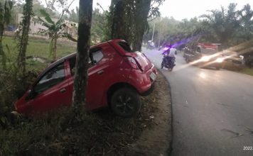 Kecelakaan Mobil dan Motor di Mandor Telan Korban Jiwa
