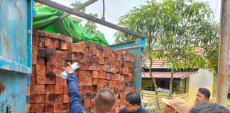Tidak Dilengkapi Dokumen, Polisi Amankan Trcuk Pengangkut 233 Kayu Olahan di Melawi