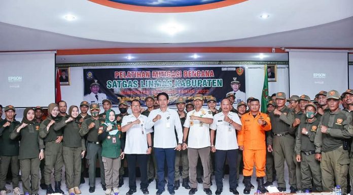 Pemkab Ketapang Gelar Pelatihan Mitigasi Bencana Satgas Linmas Satpol PP