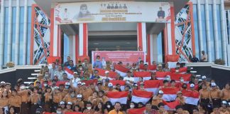 Pemkab Ketapang Dukung Pembagian 10 Juta Bendera Merah Putih Semarak HUT RI ke-77
