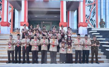 Wabup Ketapang Farhan Jadi Inspektur Upacara Peringatan HUT Pramuka ke-61 Tahun 2022