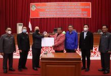 DPRD Bersama Pemkab Landak Sepakati MoU Perubahan KUA dan PPAS APBD 2022