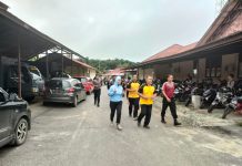 Jaga Kebugaran Fisik, Personel Polres Landak Laksanakan Olah Raga Secara Rutin