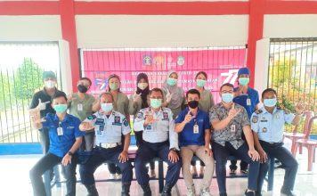Petugas Hingga Warga Binaan Rutan Kelas IIB Landak Jalani Vaksinasi