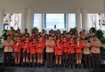 Sekda Landak Lepas Keberangkatan Peserta Jambore Nasional ke XI ke Cibubur Jakarta