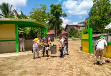 HUT Ke-10 IWO Landak Gelar Bakti Sosial Bersihkan Rumah Ibadah
