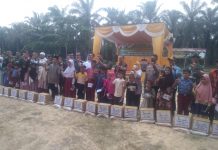 Program TMMD di Desa Air Merah Labusel, Bangun Akses Jalan Bantu Tingkatkan Perekonomi Warga