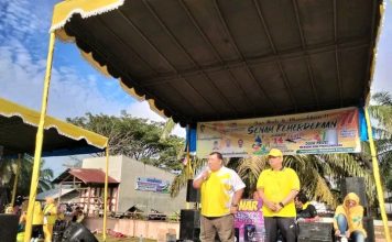 Senam Kemardekaan Meriahkan HUT RI ke-77 di Labusel