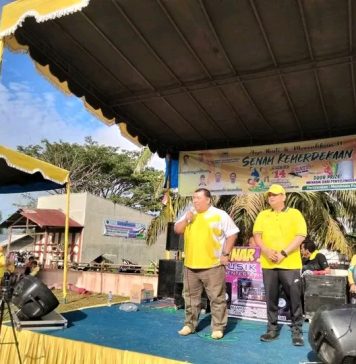 Senam Kemardekaan Meriahkan HUT RI ke-77 di Labusel