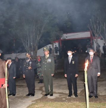 Kenang Nilai Pejuangan Pahlawan, Forkopimda Landak Laksanakan Ziarah di Taman Makam Pahlawan