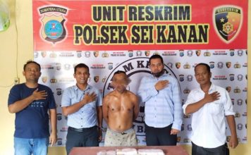 Geledah Rumah Kontrakan di Desa Hajoran, Polisi Amankan Tiga Orang Serta Sejumlah Barang Bukti Narkotika