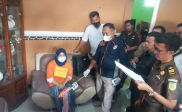 Polsekta Kotapinang Gelar Rekontruksi Perkara Kasus Penyalahgunaan Narkotika