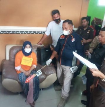 Polsekta Kotapinang Gelar Rekontruksi Perkara Kasus Penyalahgunaan Narkotika