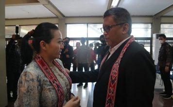 Kuliah Umum Hasto Di Untan, Karolin : Mahasiswa Bisa Belajar Dari Soekarno