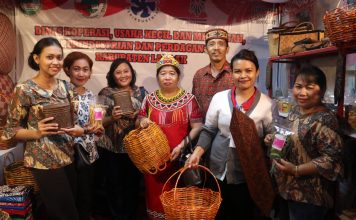 Landak Ikut Pamerkan Produk UMKM Pada Acara Pameran Pelaku Usaha di Pontianak