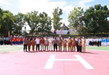 Polres Landak Gelar Lomba Kreativitas Baris-Berbaris Paskibra Tingkat SMA, SMK dan Man