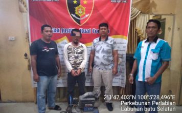 Tertangkap Basah Curi Mesin Kompresor, Pemuda di Tanjung Medan Ditangkap