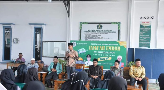 Wabup Ketapang Farhan Lepas Keberangkatan 90 Jama’ah Umroh