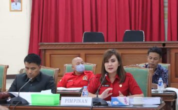 Bahas Program Kerja Tahun 2022, Komisi C Rapat Bersama Mitra Kerja