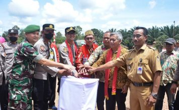 Kantor Polsub Sektor Air Upas Ketapang Diresmikan