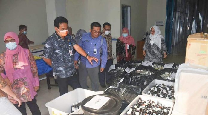 Antisipasi Penyalahgunaan, Sejumlah Obat Rusak dan Kadarluarsa Dimusnahkan