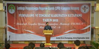 Wabup Farhan Buka Kegiatan Pesparawi ke VI Tingkat Kabupaten Ketapang