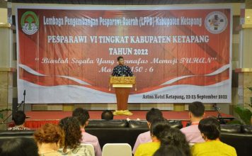 Wabup Farhan Buka Kegiatan Pesparawi ke VI Tingkat Kabupaten Ketapang