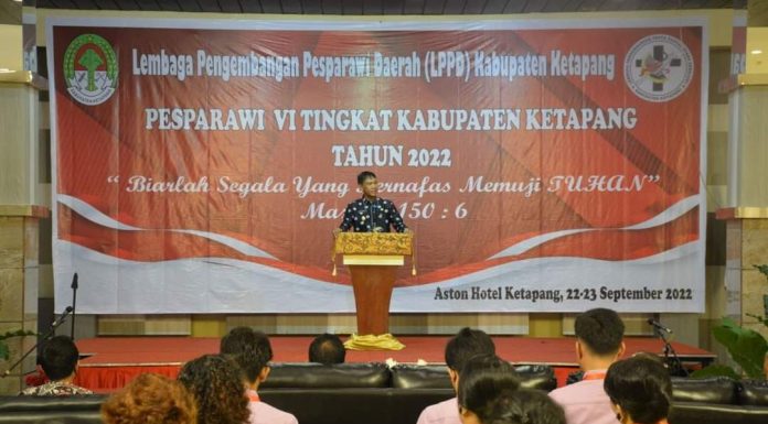 Wabup Farhan Buka Kegiatan Pesparawi ke VI Tingkat Kabupaten Ketapang