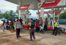 Pasca Pemerintah Umumkan Kenaikan Harga BBM, Polisi Lakukan Pengamanan SPBU
