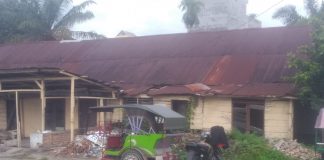 Sejumlah Bangunan Asrama Polisi di Kotapinang Rusak Perlu Perbaikan