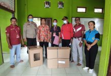 Sejumlah Logistik Pilkades Banyuke Hulu Mulai Didistribusikan ke Tingkat Desa